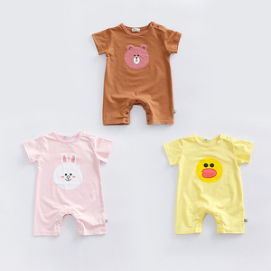 Mono de Verano para Bebé de 0 a 24 Meses, Diseño de Dibujos Animados, Manga Corta, Venta Caliente 2017 - Product Image 1