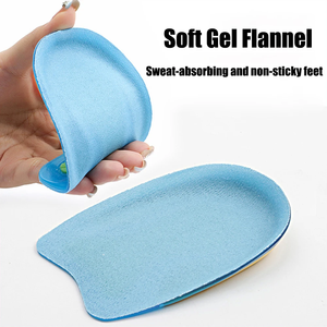 Plantillas de Gel de Silicona para Alivio del Dolor en el Talón, para Espolones Calcáneos, Fascitis Plantar, con Amortiguación y Aumento de Altura - Product Image 2