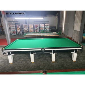 ผู้ผลิต Stellarway รับผลิตแบบ OEM ODM โต๊ะพูลทรงพีระมิดรัสเซีย ไม้มะฮอกกานี ไม้โอ๊คไทย ไม้เนื้อแข็ง ดีไซน์หรูหรา ทันสมัย คลาสสิก - Product Image 3
