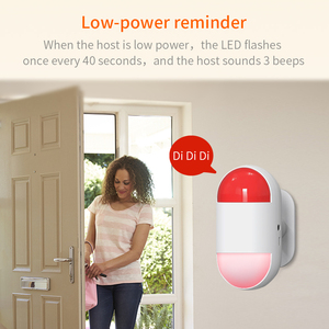 <span class=keywords><strong>Sensor</strong></span> de <span class=keywords><strong>Movimiento</strong></span> Inalámbrico de 120db, Detector PIR, Sistema de Alarma Inteligente ABS, <span class=keywords><strong>Luz</strong></span> Automática para Seguridad del Hogar - Product Image 2