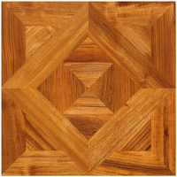 Parquet d'intérieur Vintage 1.2Mm Placage de bois Chêne Noyer Parquet à motif de parquet