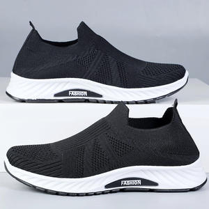 Zapatos de malla de PVC para <span class=keywords><strong>hombre</strong></span>, estilo casual, cómodos, transpirables y ligeros, para primavera, para hombres de mediana edad y mayores, tipo <span class=keywords><strong>slip</strong></span>-on, de fábrica. - Product Image 6
