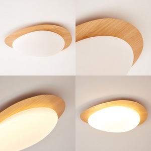 Modern Minimalist Metal Chandelier LED Warm White 3500K Surface Mounted Large Size Living Room <b>Lighting</b> Ra80 Other Crystal Paper - Product Image 4