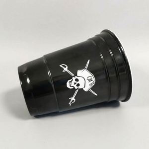 Vaso Metálico Promocional de Alta Calidad para Bebidas Frías, Reciclable, con Logotipo Personalizado, Vaso de Aluminio para Camping al Aire Libre - Product Image 3