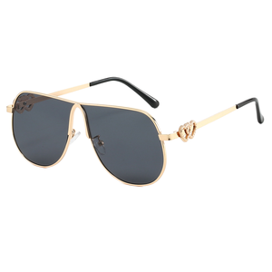 Gafas de Sol de Lujo 2025 con Montura Metálica Completa, Protección UV400, Diseño Moderno y Clásico para Hombre y Mujer, con Logotipo Personalizado - Product Image 1