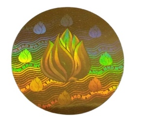 Quét an ninh mã vạch/QR QR mã kim loại bạc Lá Chính Hãng Hologram Laser Sticker - Product Image 5