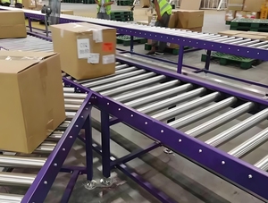 Transportador <span class=keywords><strong>de</strong></span> <span class=keywords><strong>Rodillos</strong></span> <span class=keywords><strong>Extensible</strong></span> sin Motor Personalizado OEM/Transportador <span class=keywords><strong>de</strong></span> Banda Telescópica Tipo Acordeón - Product Image 6