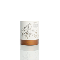 Conception d'impression personnalisée de luxe Boîtes cylindriques Kraft recyclé boîte ronde fleur Bougie Emballage en carton tube