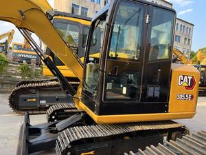 Excavatrices japonaises de 5,5 tonnes Caterpillar 305.5E2 95% neuves, excavatrice hydraulique d'origine Cat 305.5 de 5 tonnes, CAT303.5, Cat306.6E2 d'occasion - Product Image 6