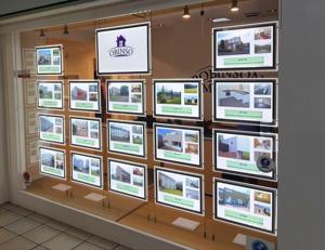A4 A3 A2 A1 A0 Real Estate Window Display <strong>Magnetic</strong> Frame Lightbox Acrylic Illuminated <strong>Poster</strong> Hanging Led Light Boxes - Product Image 1