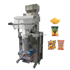 Mesin Pengemas Segel Belakang PLC 3000g DualHead dengan Kontrol Servo dan Daya Tahan Lama untuk Kacang Mete, Hazelnut, Sayuran Kering, dan Pelet Biji-bijian - Product Image 1