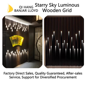 Panneau de plafond pour décoration intérieure, mur de fond, bande lumineuse, grille, nouveau design de panneau mural intérieur, grille de plafond - Product Image 5