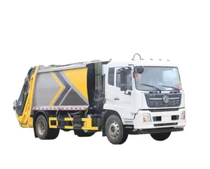 intelligence customizable large loading capacity waste bin cleaning truck, Garbage compactor truck