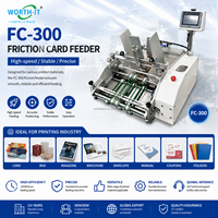 Machine d'alimentation automatique à friction pour cartes, étiquettes en tissu, livres, boîtes, papier A4 et papier d'instructions