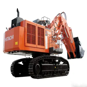 Excavadora Hitachi EX1200 usada de 2008 años y 120 toneladas, muy fiable, ultra grande
