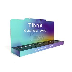 Aangepaste Afdrukken Pvc-Schuim Knock-Down Achterpaneel Promotie Pos-Display Staat Aantrekkelijk Bureaublad Met Rekken - Product Image 4