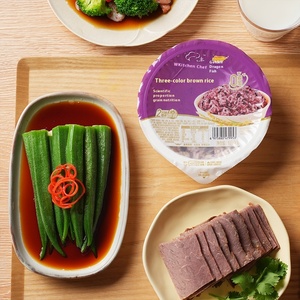 <span class=keywords><strong>ข้าว</strong></span>หุงกึ่งสำเร็จรูปสามสีลายมังกรทองสำหรับไมโครเวฟหม้อผักชุดควินัวมังสวิรัติ - Product Image 2