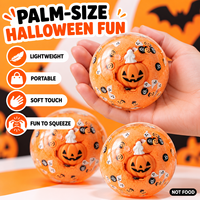Jouet anti-stress Squishy artisanal Halloween : Citrouille et Fantôme à rebond lent pour soulager le stress