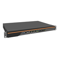 1u 10gbps 4 Nics Ubuntu Appliance Router Rack Server 10gbe Mini Pc Sfp Rackmount 10G SFP+ N150 N200 N305 N355 N100 Firewall Sfp