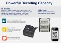 Module de scanner de codes à barres 1D 2D intégré automatique OEM USB TTL232 QR Code CMOS