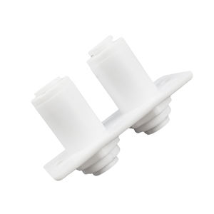 Dubbele Schot Recht 1/4 "Od Slang Snelkoppeling Ro Water Plastic Pijpkoppeling Omgekeerde Osmose Aquariumsysteem - Product Image 6