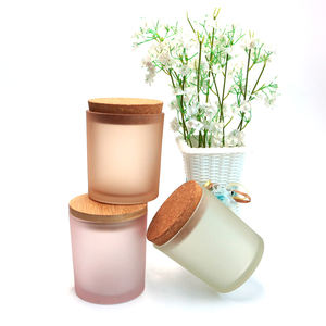 Portavelas Minimalista <span class=keywords><strong>de</strong></span> Vidrio Blanco Puro, Frasco Vacío Sin Etiqueta, Almacenamiento Invisible, Objeto <span class=keywords><strong>de</strong></span> Meditación y Concentración - Product Image 4