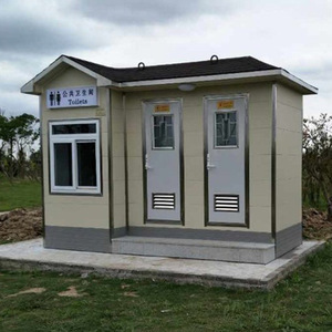 ห้องน้ำสำเร็จรูปแบบแผงแซนวิช ดีไซน์ทันสมัย สำหรับสถานที่สาธารณะ ทนทาน ใช้งานกลางแจ้งได้ - Product Image 2