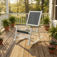 Meubles de jardin modernes et portables fabriqués avec 95 % de matériaux recyclés, certifiés GRS, en HDPE, pour l'extérieur. Commencez à créer votre jardin écologique dès aujourd'hui.