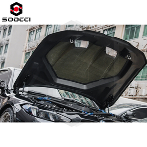 Nuevo capó tipo N de fibra de carbono seco para BMW M3 G80 G81 M4 G82 G83 válvula de motor de parachoques delantero cubierta ventilada capó de motor para - Product Image 5