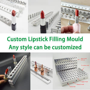 カスタム12キャビティラウンドリップバームアルミ金型ビークリップスティックリップスティック金型充填金型 - Product Image 6