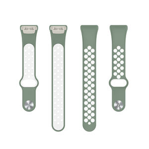 Bracelet de montre intelligent en silicone de remplacement respirant pour bracelet de montre huawei <span class=keywords><strong>Honor</strong></span> <span class=keywords><strong>Band</strong></span> 6 <span class=keywords><strong>Pro</strong></span> <span class=keywords><strong>7</strong></span> - Product Image 4