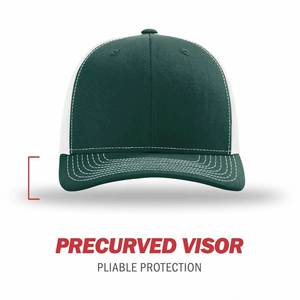 Casquettes de camionneur Richardson 112 en gros pour l'extérieur, casquettes snapback avec impression de logo personnalisé, casquette de camionneur en maille - Product Image 4