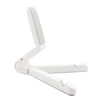 Support de téléphone et tablette pliable multifonctionnel pour bureau, portable, en ABS, utilisation sur bureau
