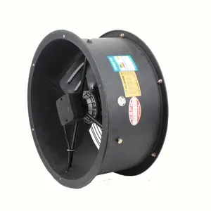 Ventilateur mural coaxial 220V monophasé 12 "avec lame en fonte, livraison gratuite