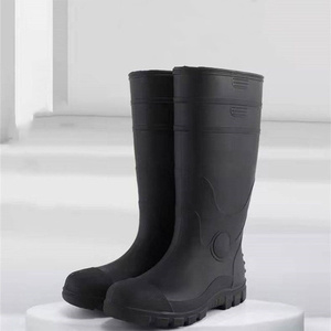 Calzado de Seguridad <span class=keywords><strong>Chesapeake</strong></span> con Punta Redonda, Negro, 100% Impermeable, PVC Transpirable, Ligero, Duradero, para Todas las Temporadas - Product Image 1