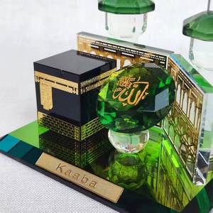 DIY Mubarak Crystal Glass Decorative Night Light <b>Table</b> Ramadan Islamic Muslim Party Decoration Eid Crafts - Product Image 5