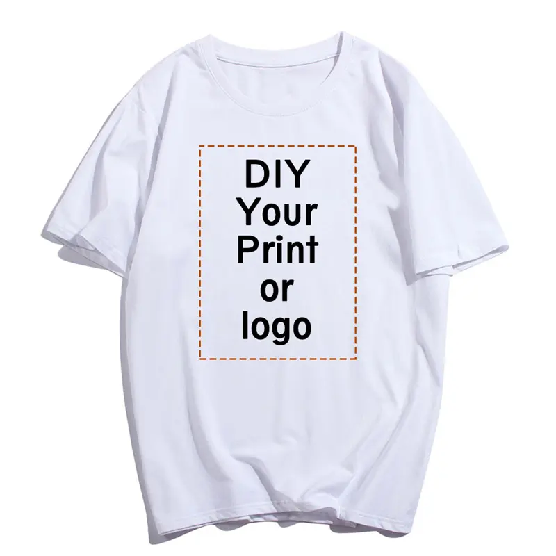 맞춤형 인쇄 패션 T 셔츠 여성 탑 DIY 그림 또는 로고 여성 티셔츠 패션 사용자 정의 여성 탑 티셔츠