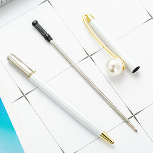 ปากกาลูกลื่นทำจากโลหะมุกมีคลิปหลากสีใช้สำหรับเป็นของขวัญ - Product Image 4