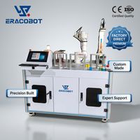 Kit Completo de Robot Colaborativo de 6 Ejes, Paquete Educativo para Entrenamiento con Cámara CCD, PLC, Motor y Caja de Cambios