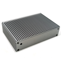Boîtier Mini ITX en Acier Métallique Personnalisé pour Dissipateur de Chaleur, Boîtier Industriel pour Carte Électronique PCB en Aluminium Extrusion, Boîte Électronique Mini ITX