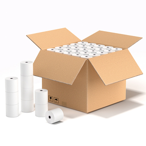 Rollos de Papel Térmico de 80mm y 57mm, Papel para Recibos de Caja Registradora, Libre de BPA y BPS, Papel Térmico Directo para Supermercado - Product Image 5