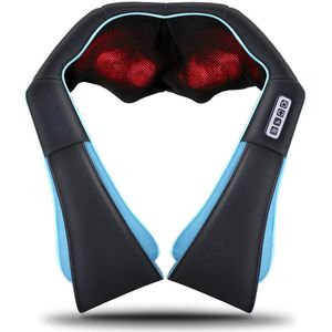 Hot Compress <strong>Kneading</strong> <strong>Shiatsu</strong> Massage Shawl Electric Cervical Neck Massage Shawl Neck Vehicle Home <strong>Massager</strong> for Body Pain Relief - Product Image 4