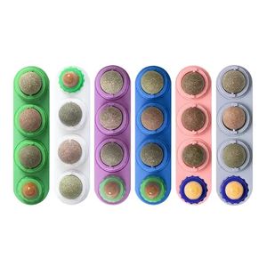 Eco-friendly palla di erba gatta naturale giocattolo di plastica erba di gatto Snack e tratta caramelle Silvervine Gall frutta leccare palle di gatto giocattoli - Product Image 3