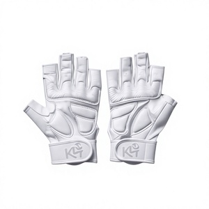 Gants d'entraînement KL4 en PU à demi-doigts, durables, rembourrés, avec sangle de poignet réglable, pour la boxe, toutes saisons - Product Image 1
