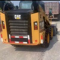 A buon mercato di seconda mano Cat 262D Skid Steer Loader usato originale Mini Loader origine Cat