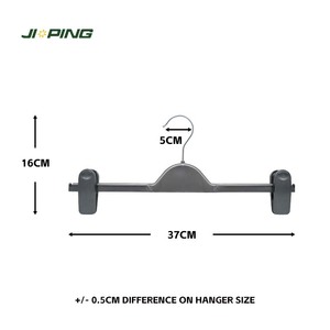 プラスチック製ボトムハンガー調節可能なクリップハンガーパンツとジーンズ用工場卸売 - Product Image 2