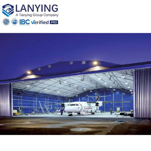 مبنى من الفولاذ الثقيل الآمن الجاهز ، بناء بوابة المطار ، مستودع حظيرة الطائرات الخاصة - Product Image 3