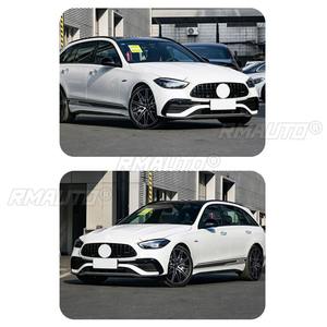 Difusor de labio de parachoques delantero para coche, alerón, cuchilla de aire, pieza de modificación para Mercedes Benz Clase C W206 2023+, accesorios para coche - Product Image 5