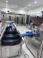 Boule de pâte automatique de petit pain de boulangerie faisant le diviseur plus rond conique pain rond pâte à pizza arrondissant la machine conique de ronde de pâte