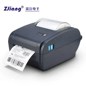 ZJ-9210 Zijiang-etiquetas adhesivas de 4 pulgadas, envío de dirección, inalámbrica, diente azul, código de barras, impresora térmica de etiquetas, 4x6